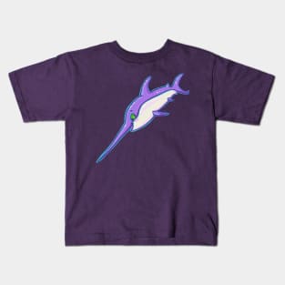 Blade - the brave swordfish Kids T-Shirt